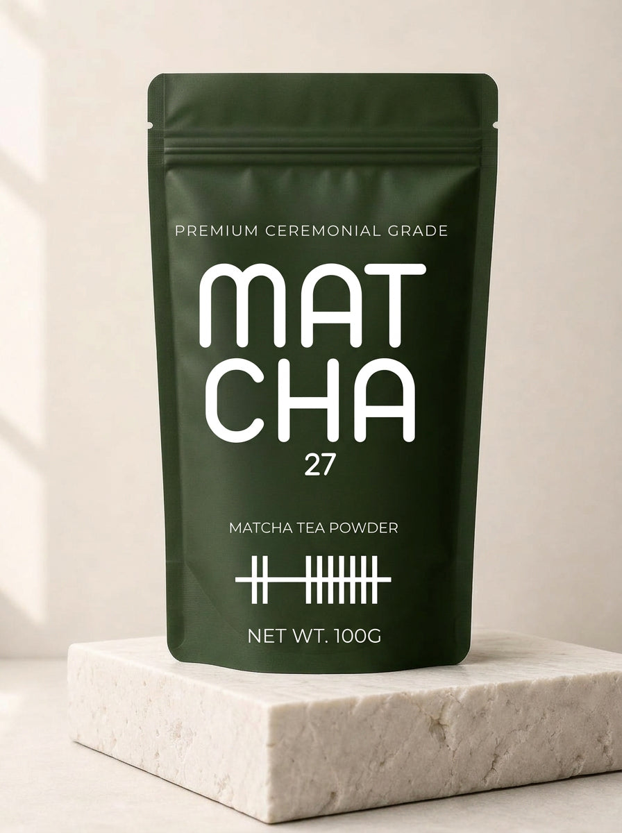 Matcha27 Ceremonial Grade 100g pouch